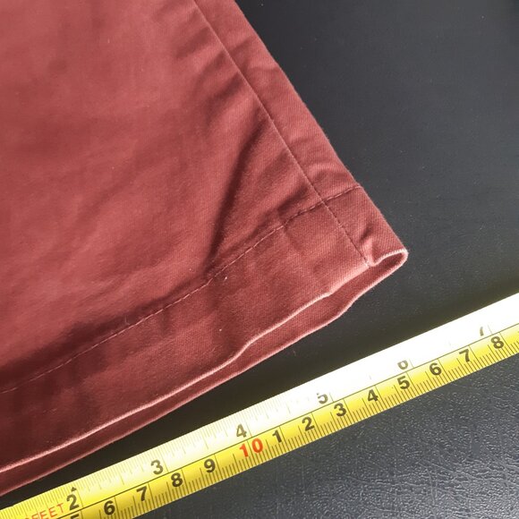 Banana Republic Fulton Skinny Chino 32x32 Burnt Orange Men's Cotton Pants - Picture 8 of 9